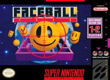 Faceball 2000 (USA) box cover front